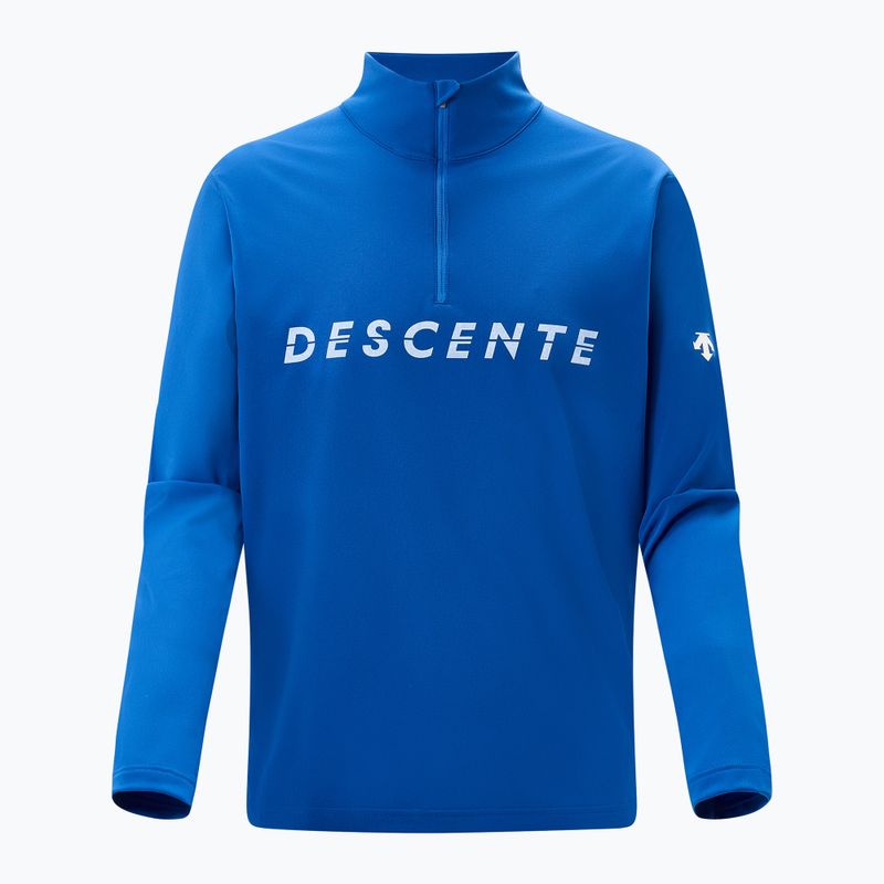 Pánská mikina  Descente Chest Logo T-Neck nebula blue