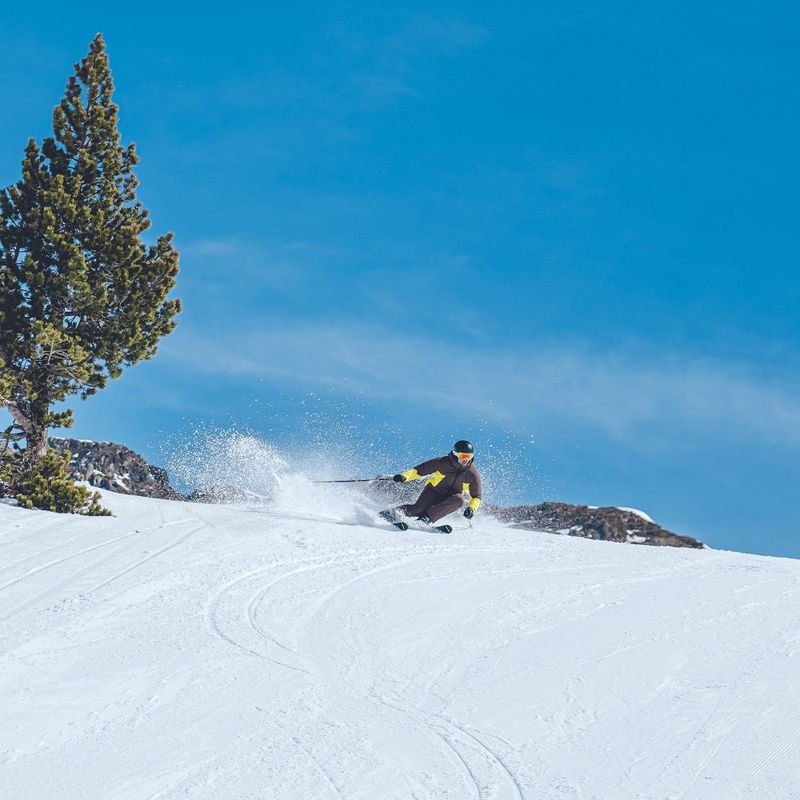 Pánská lyžařská bunda Descente Hybrid Rip Down giant yellow 16