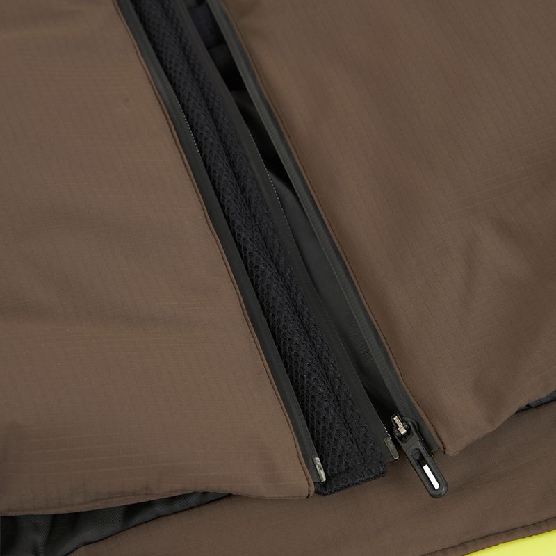 Pánská lyžařská bunda Descente Hybrid Rip Down giant yellow 5