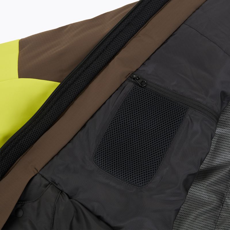 Pánská lyžařská bunda Descente Hybrid Rip Down giant yellow 6