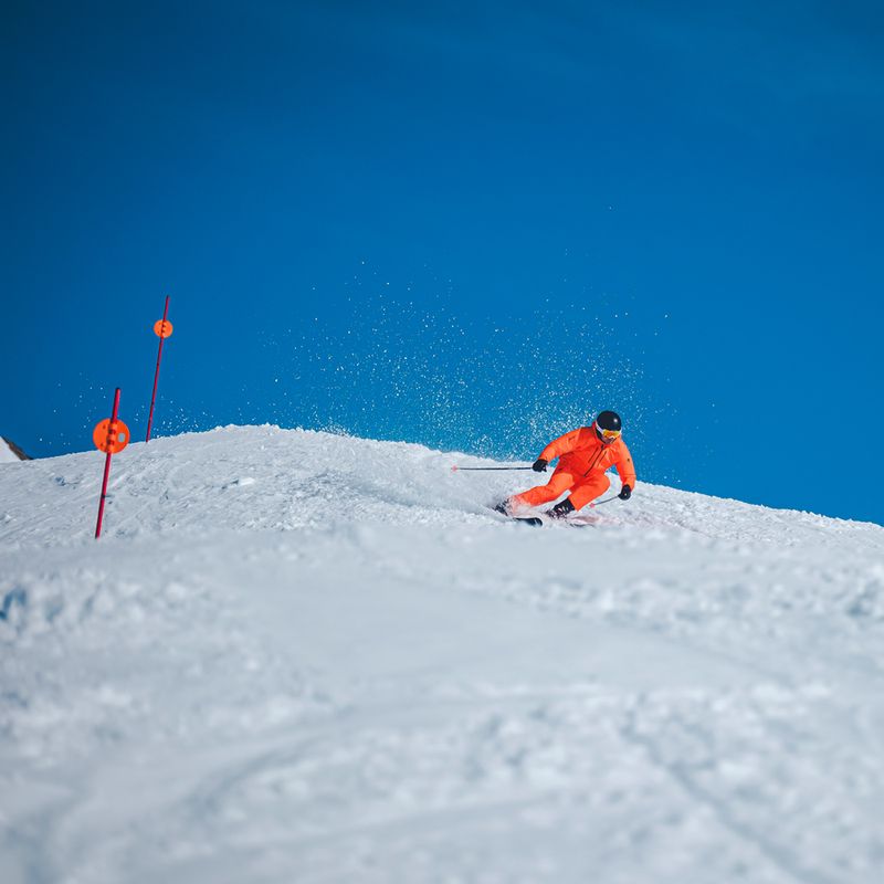 Pánská lyžařská bunda Descente Straight Line mandarin orange 3