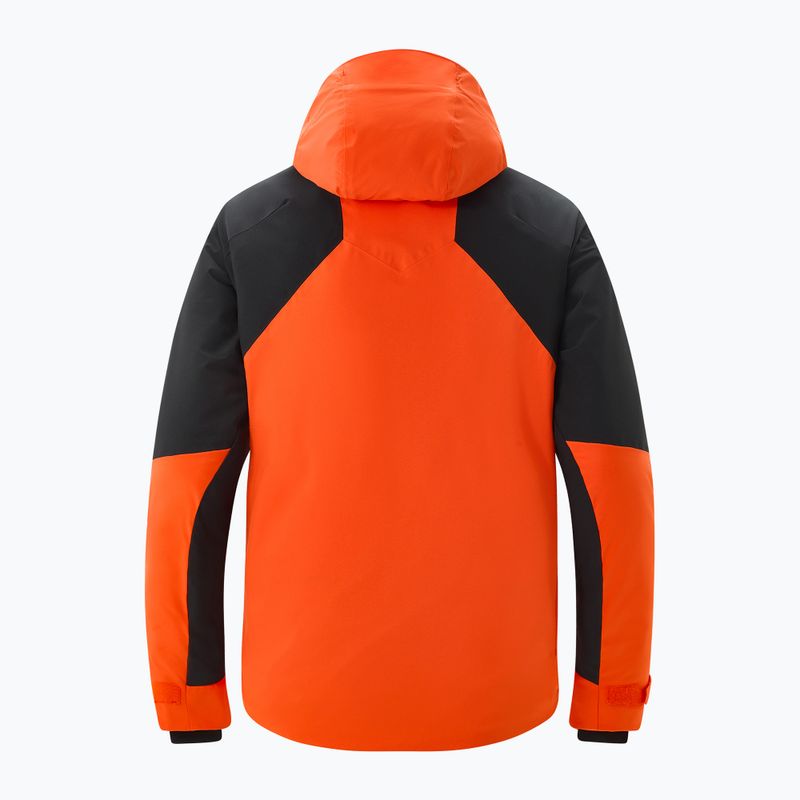 Pánská lyžařská bunda Descente Insulated mandarin orange 2