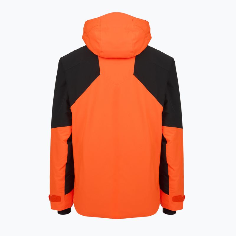 Pánská lyžařská bunda Descente Insulated mandarin orange 2