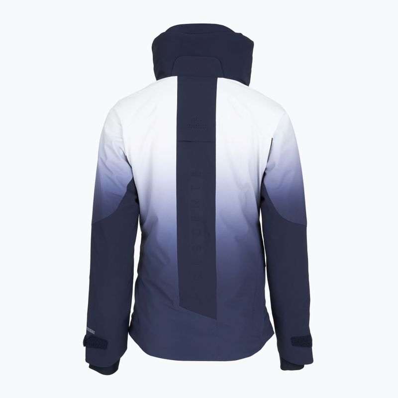 Dámská lyžařská bunda Descente Swiss Insulated dark night/ white 9