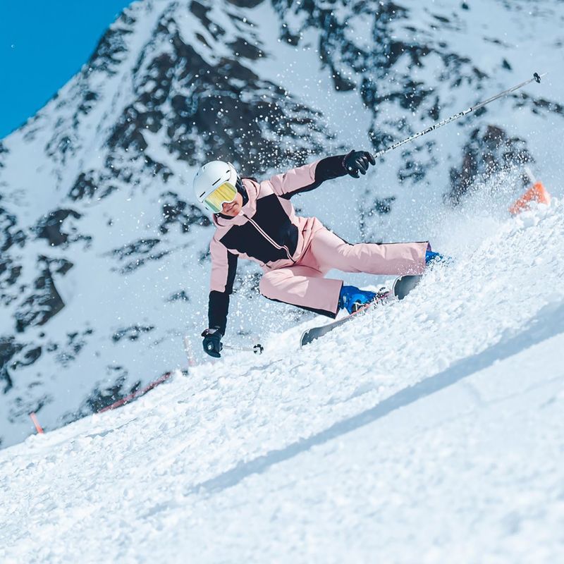 Dámská lyžařská bunda Descente Shoulder Shirring bloom pink 2