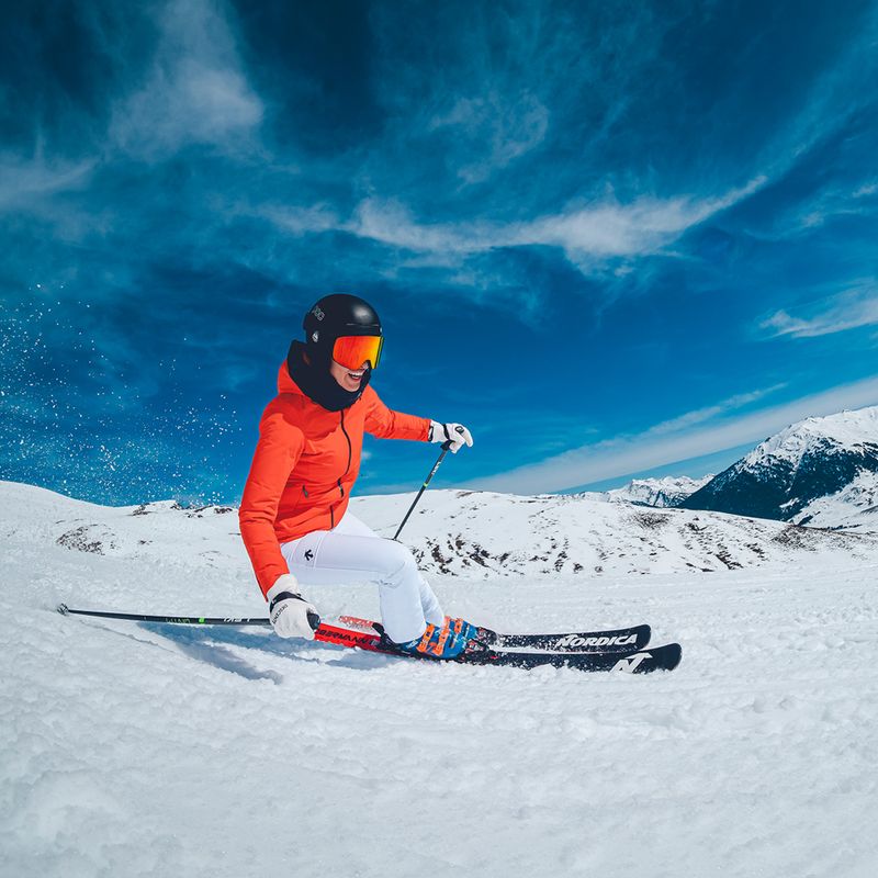 Dámská lyžařská bunda Descente Janie mandarin orange 4