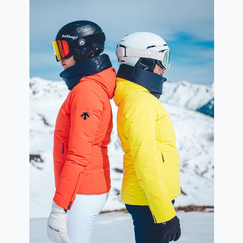 Dámská lyžařská bunda Descente Janie mandarin orange 6