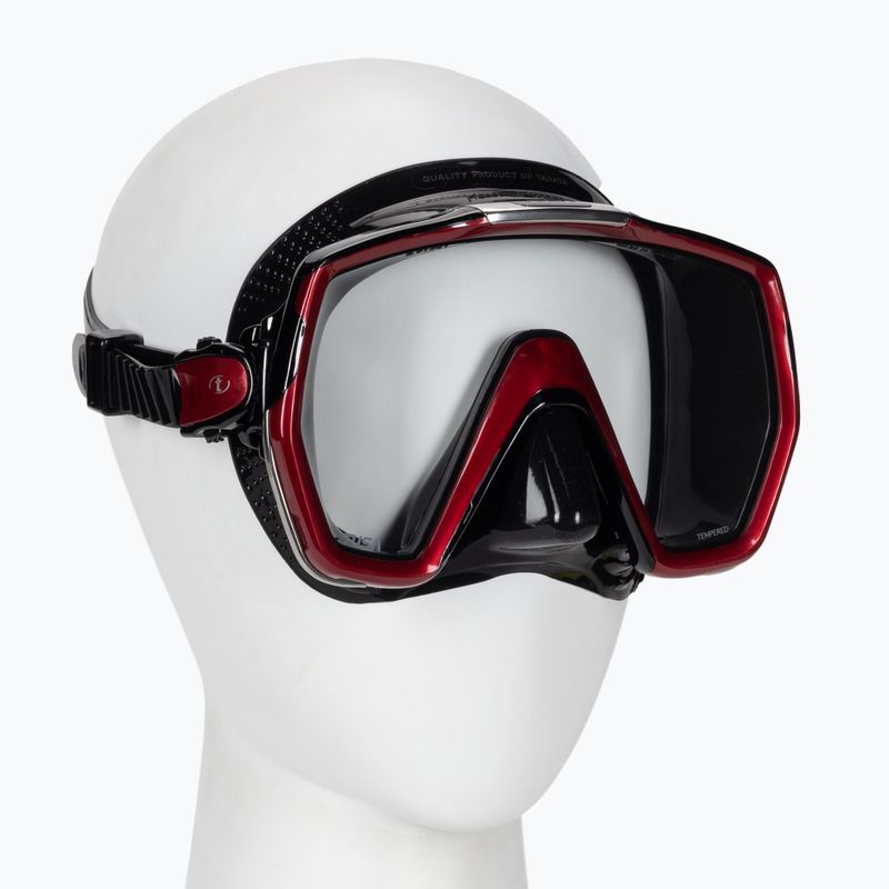 TUSA Freedom Hd Mask černá/červená M-1001