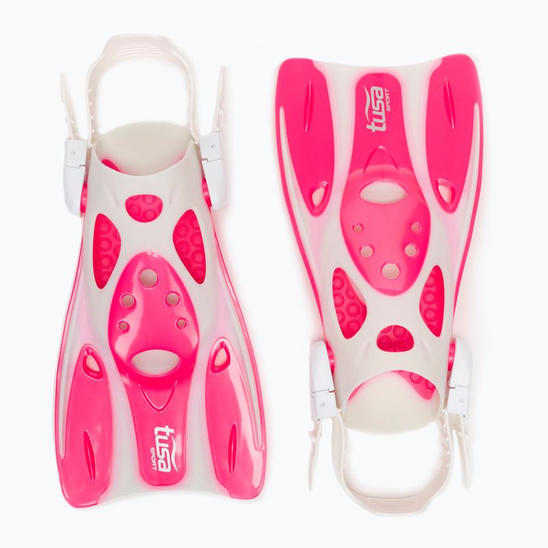 Potápěčská sada TUSA Maska + Šnorchl + Ploutve Tusa Sportmask Snorkel Fin Set UP-0201 3