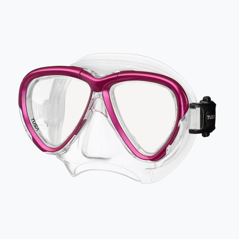 Potápěčská maska TUSA Intega pink