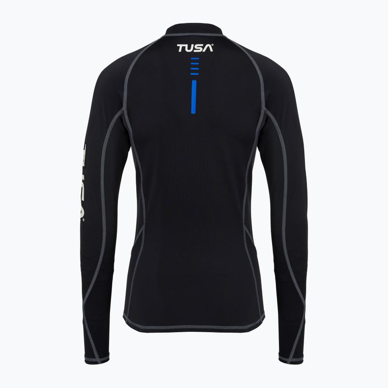Dámské plavecké triko Longsleeve TUSA Black rashguard 2
