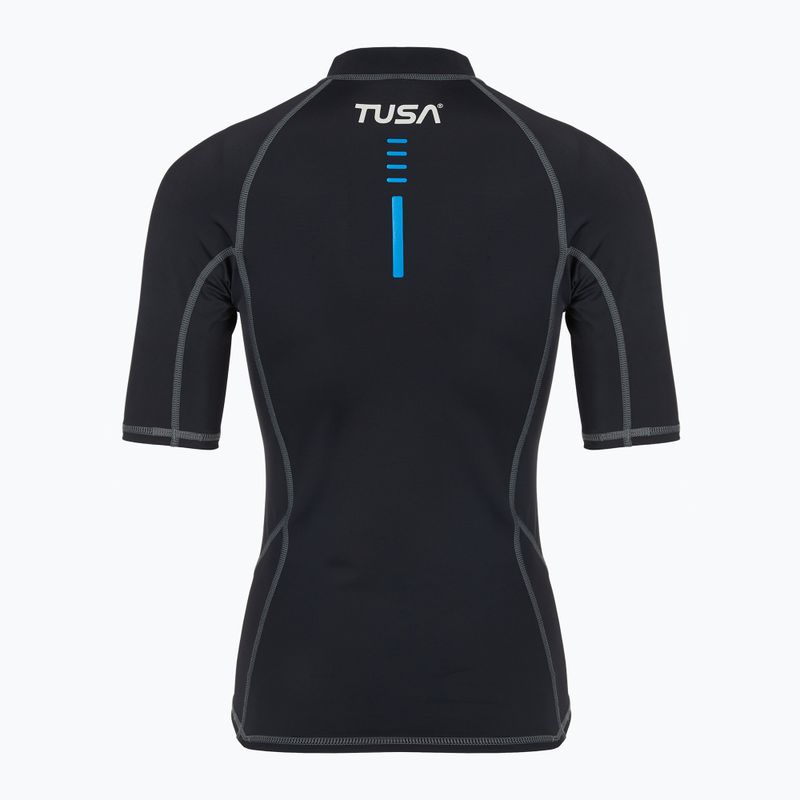 Dámské plavecké tričko TUSA Black rashguard 2