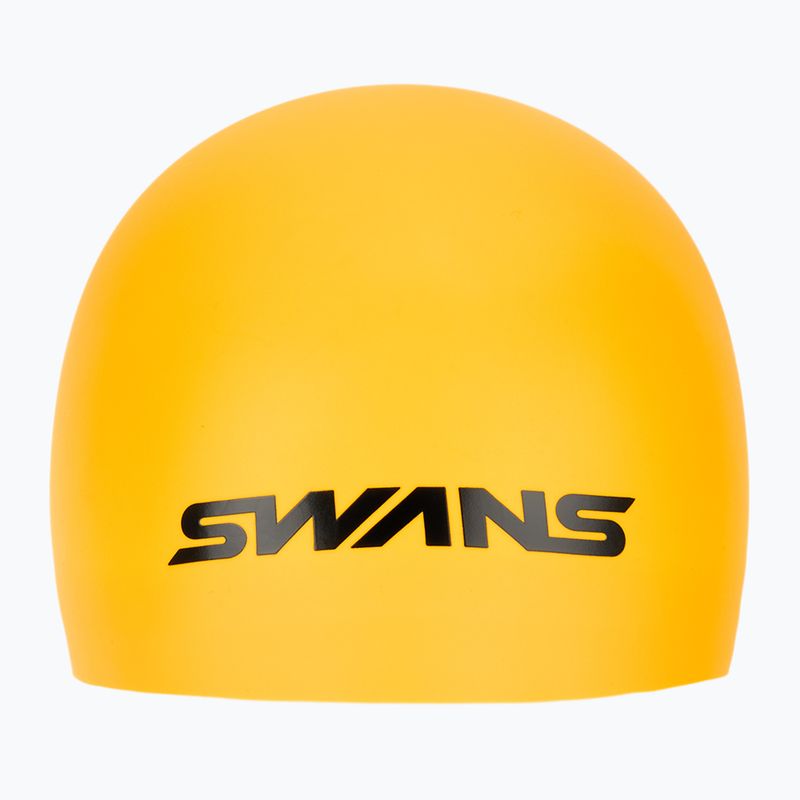 Plavecká čepice SWANS Silicone SA-10 yellow