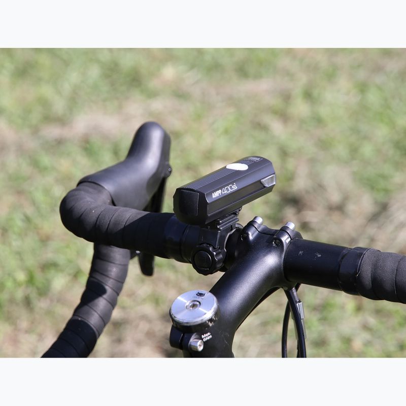 Přední cyklistické světlo Cateye AMPP 400S HL-EL084SRC black 3
