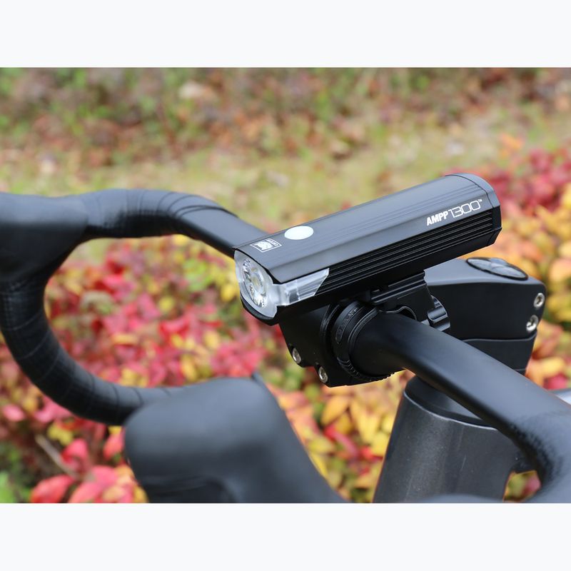 Přední cyklistické světlo CatEye AMPP 1300 HL-EL1300RC black 3