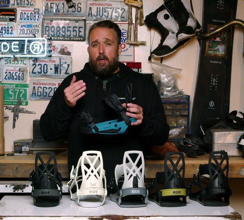Pánské snowboardové vázání RIDE C-4 black 12G1007 11
