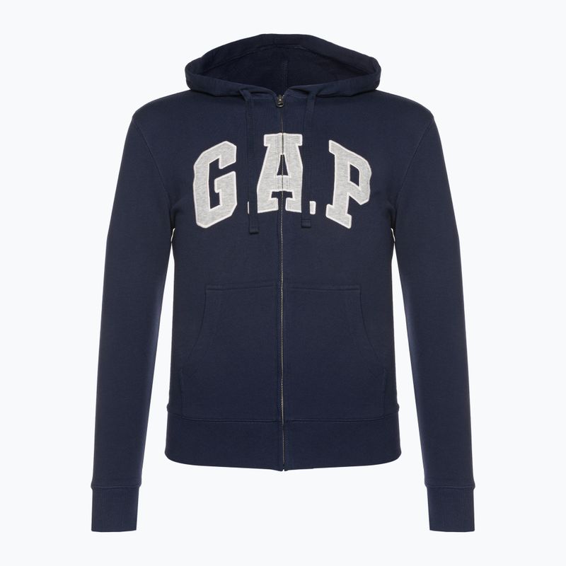 Pánská mikina GAP XLS FT Arch FZ HD tapestry navy 2