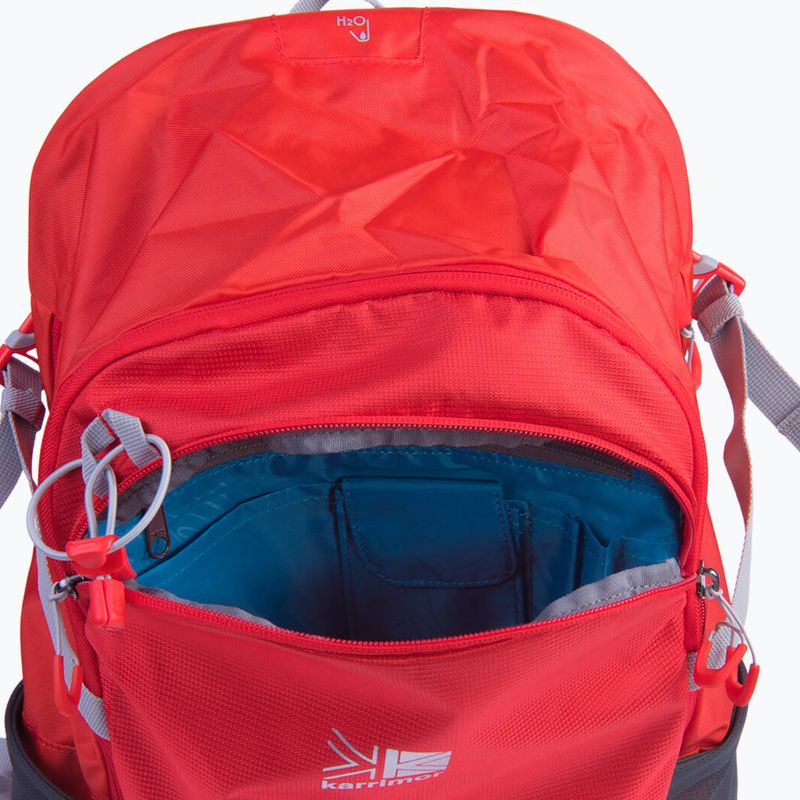 Turistický batoh Karrimor Dorango 40 l red/hi rise 8