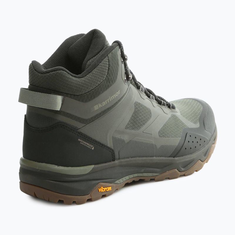 Pánské trekové boty Karrimor Spiral Mid olive 10