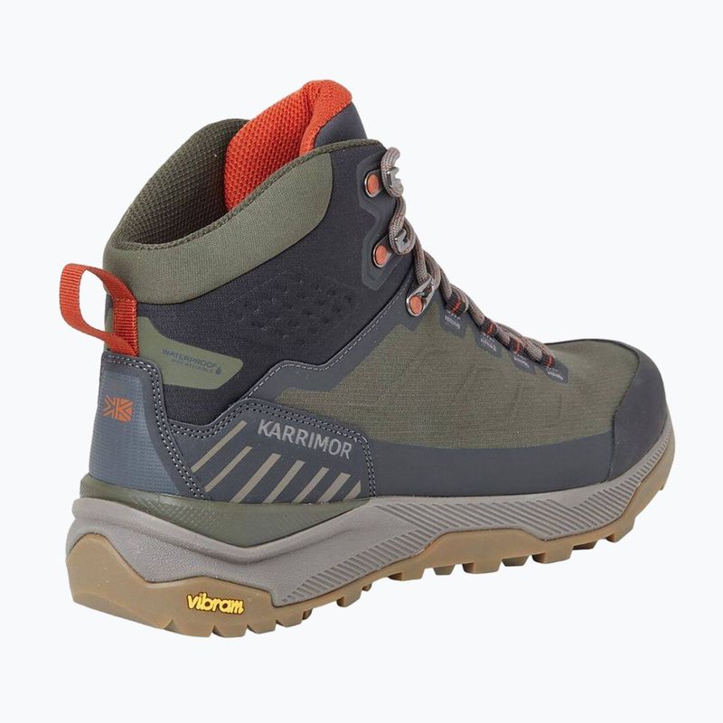 Pánské trekové boty Karrimor Peregrine olive 11