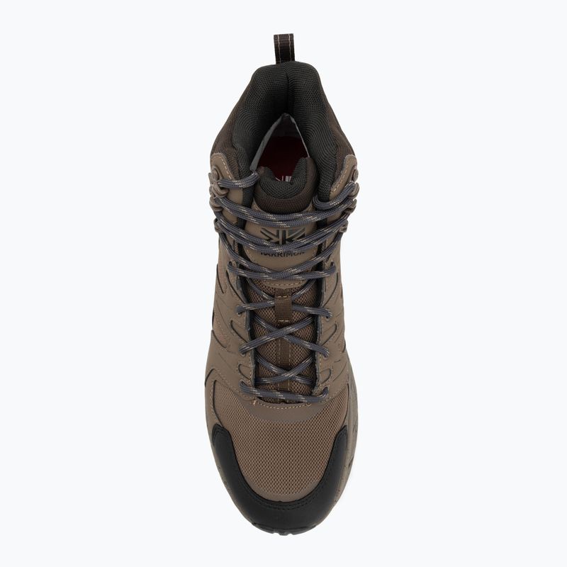 Pánské trekové boty Karrimor Kestrel Mid brown 5