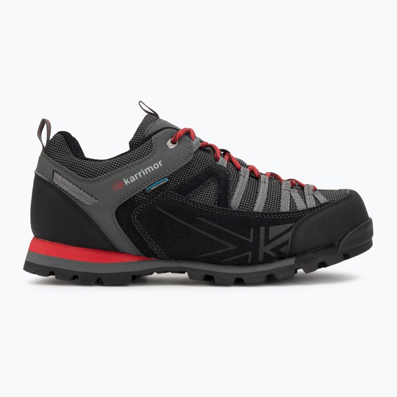 Pánské trekové boty Karrimor Spike Low black/red 2