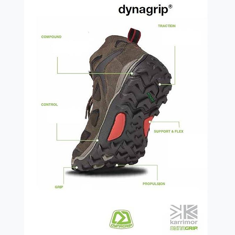 Pánské trekové boty Karrimor Mendip 3 CH chocolate 7