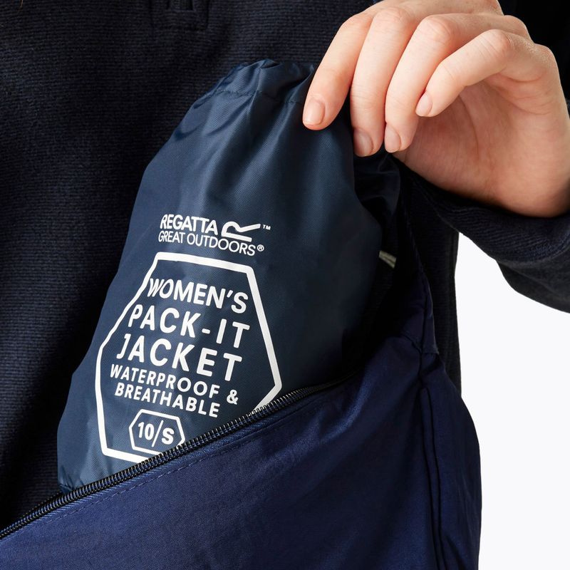 Dámská softshellová bunda REGATTA Pack-It III midnight 6