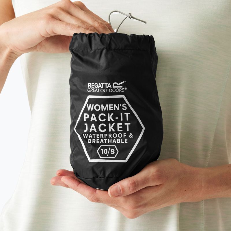 Dámská nepromokavá bunda REGATTA Pack-It III black 6