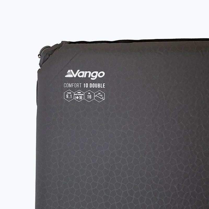 Samonafukovací karimatka Vango Comfort 10 Double shadow grey 3