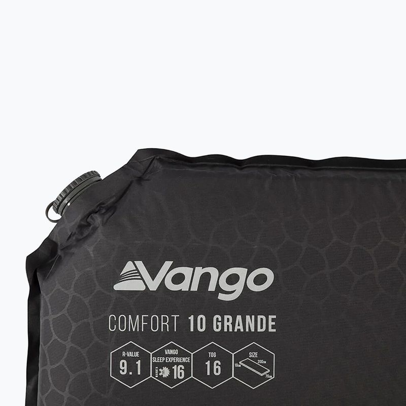 Samonafukovací karimatka Vango Comfort 10 Grande shadow grey 2