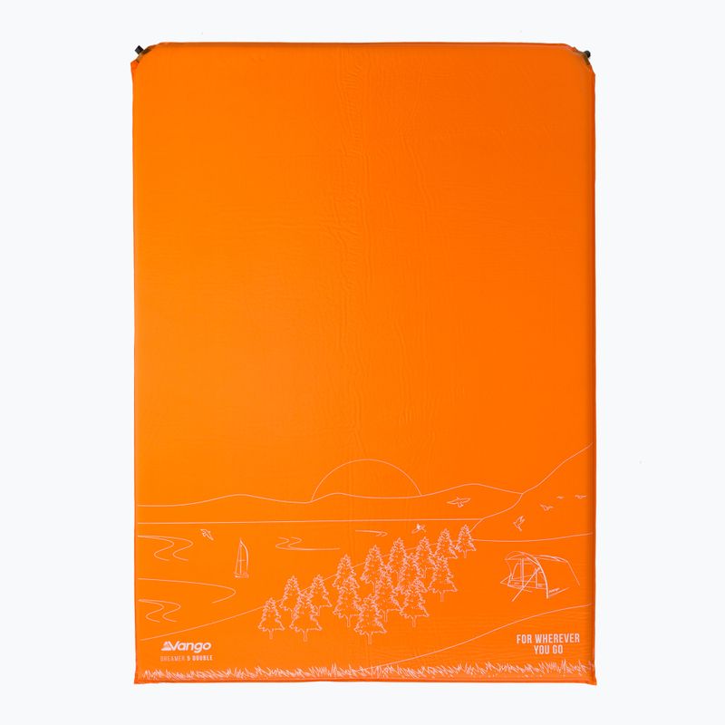 Samonafukovací karimatka Vango Dreamer Double 5 cm oranžová SMQDREAMEC28A02 2
