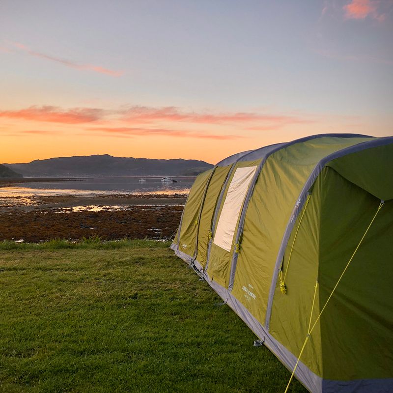 Kempingový stan pro 8 osob Vango Longleat II Air 800XL zelený TEQLONGAIH09TAS 6