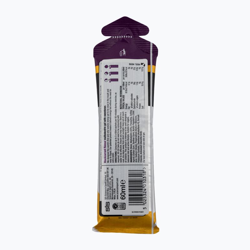 Izotonický gel SiS GO Isotonic sáček 60ml černý rybíz SIS131044 2