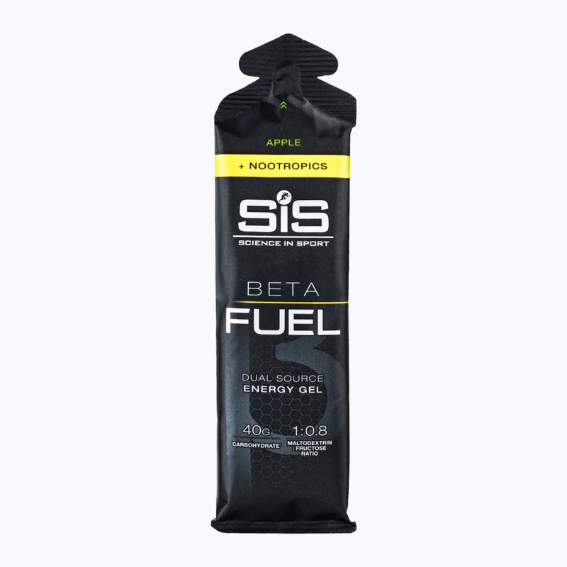 Energetický gel SiS Beta Fuel + Nootropics jablkový SIS131391