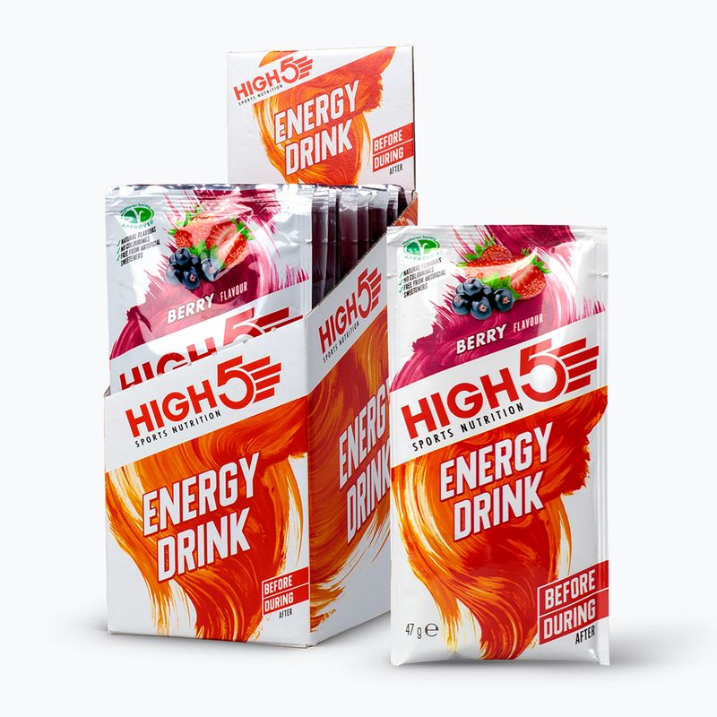 Iontový nápoj v prášku HIGH5 Energy 47 g berry