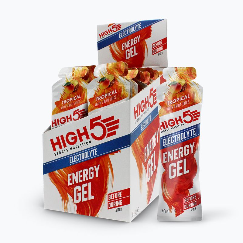 Energetický gel HIGH5 Energy Electrolyte 60 g tropický