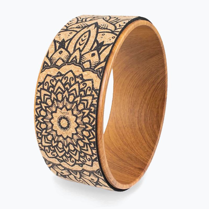 Jógový kruh Myga Brown mandala