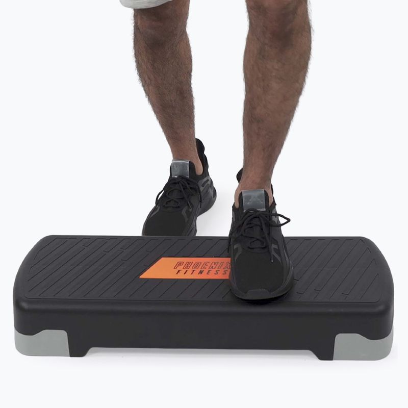 Step na aerobik Phoenix Fitness black 5