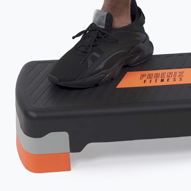 Step na aerobik Phoenix Fitness black 6