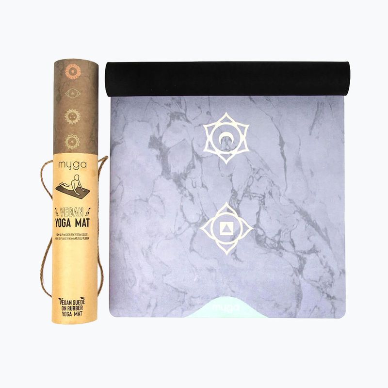 Jógová podložka Myga Chakra Luxurious purple 2
