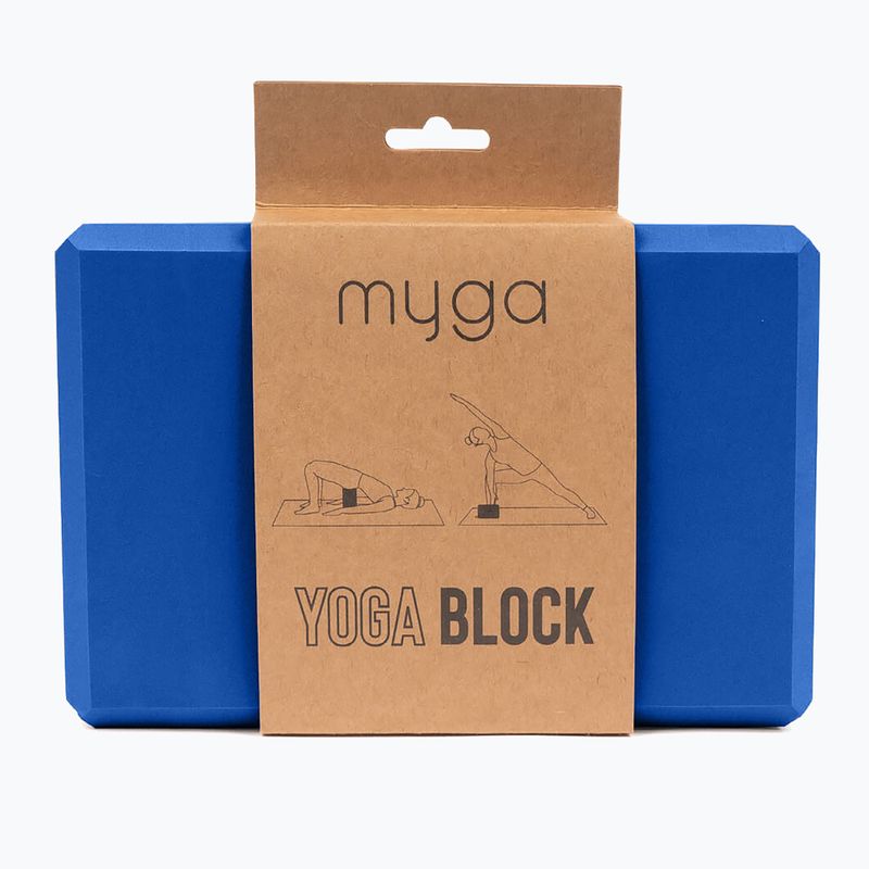 Jógový blok Myga Foam Block do jogi navy 2