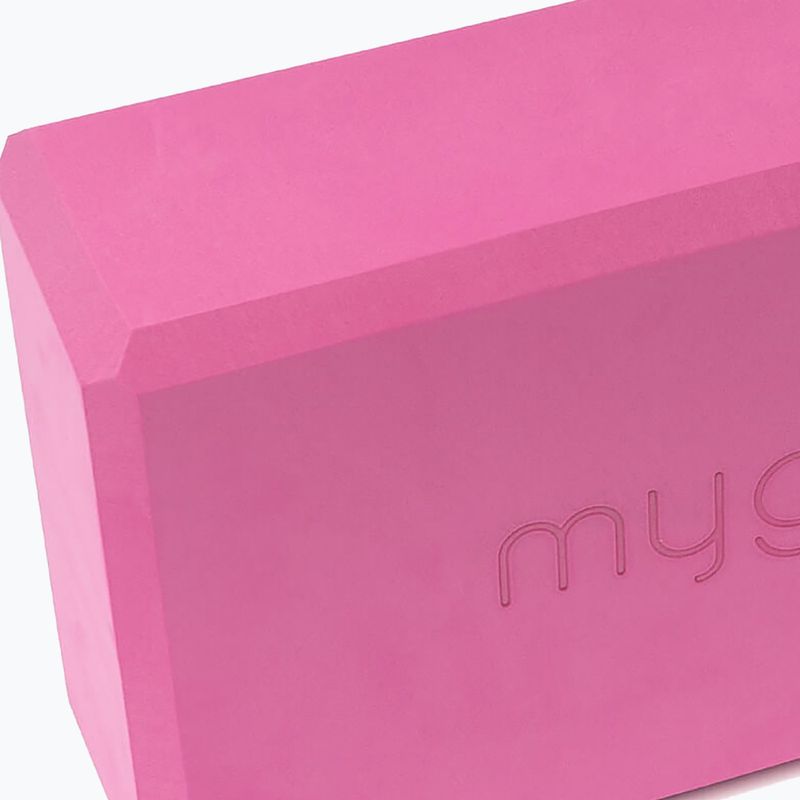 Jógová kostka Myga Foam Block pink 2