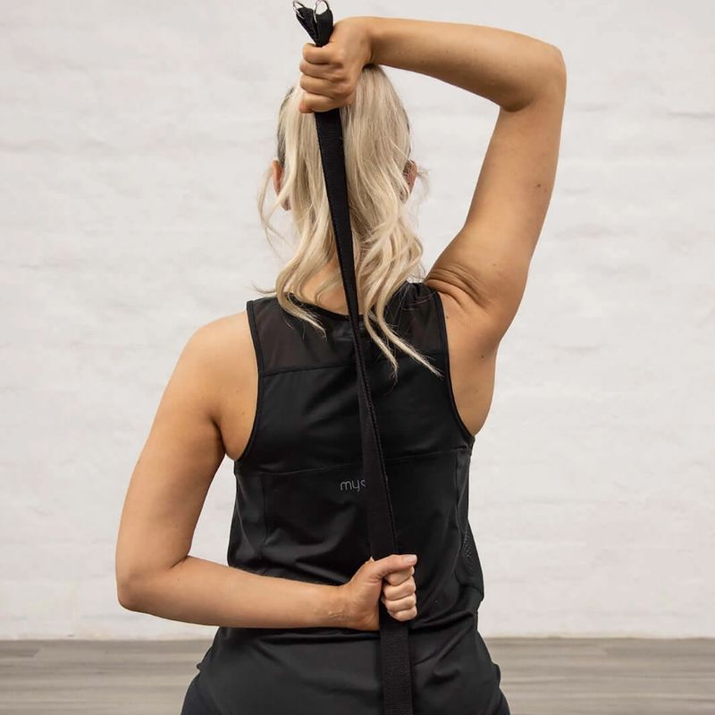 Pásek na jógu Myga 2 in 1 black 9