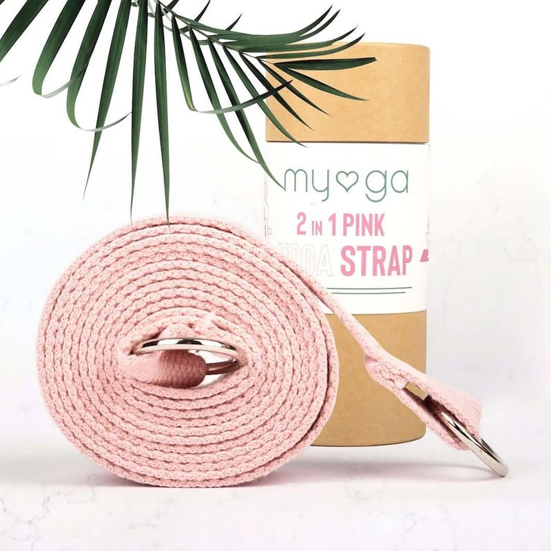 Pásek na jógu Myga 2 in 1 RY1133 pink 8