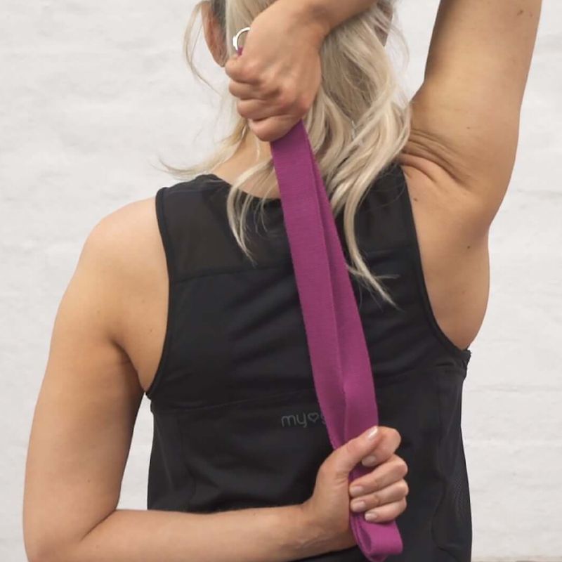 Pásek na jógu Myga 2 in 1 purple 4