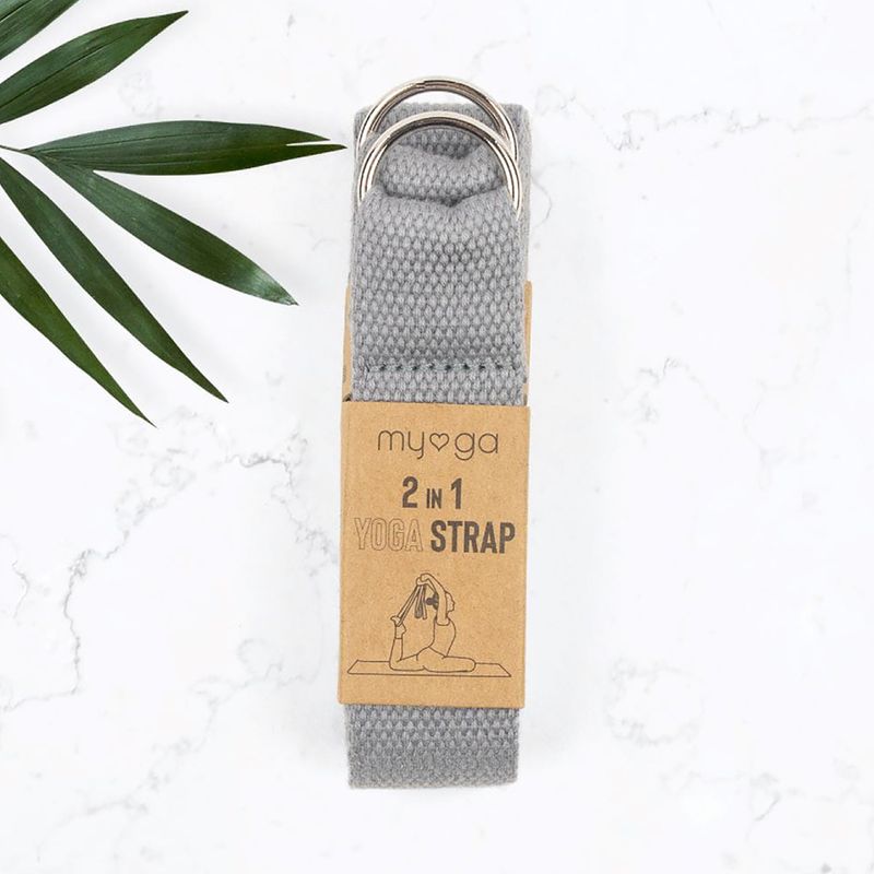 Pásek na jógu Myga 2 in 1 grey 6