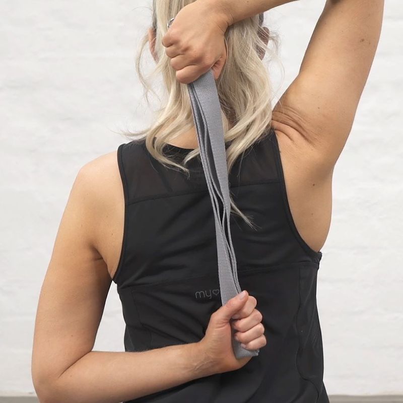 Pásek na jógu Myga 2 in 1 grey 13
