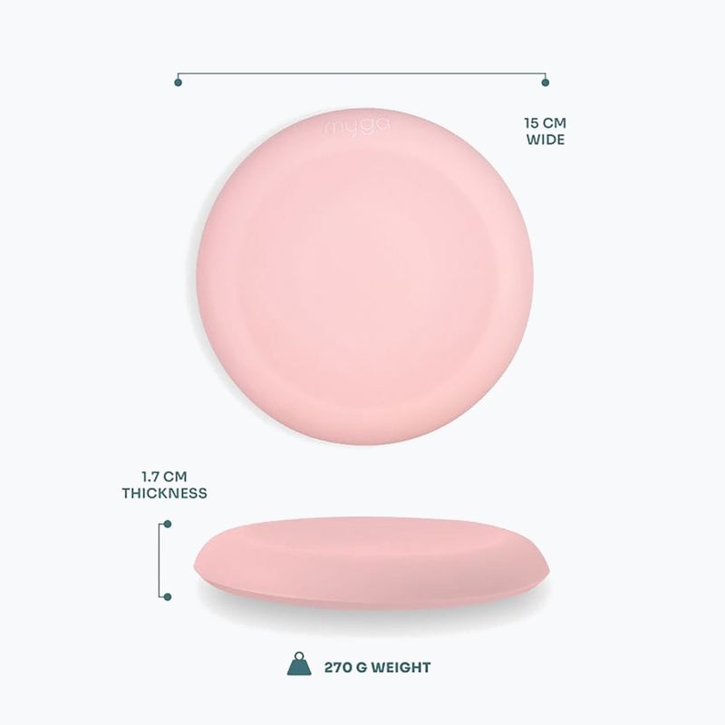 Gelová podložka na jógu Myga Support Pad pink 7