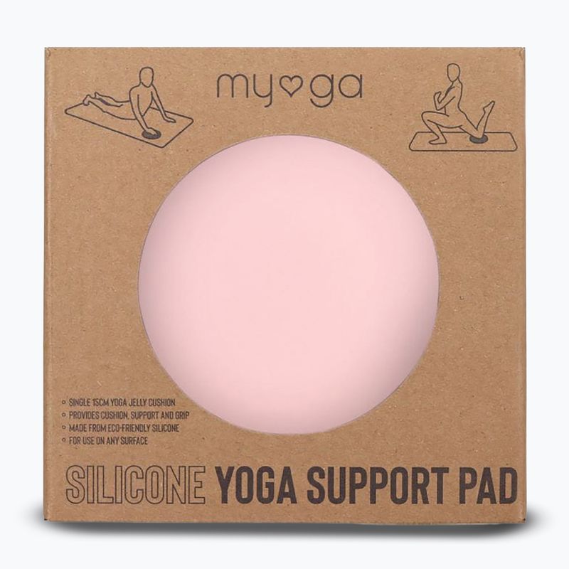 Gelová podložka na jógu Myga Support Pad pink 10